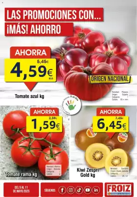 Folleto FROIZ (válido hasta el 11-05)