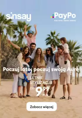 Sinsay gazetka (ważność do 30-05)