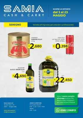 Volantino Samia Cash and Carry