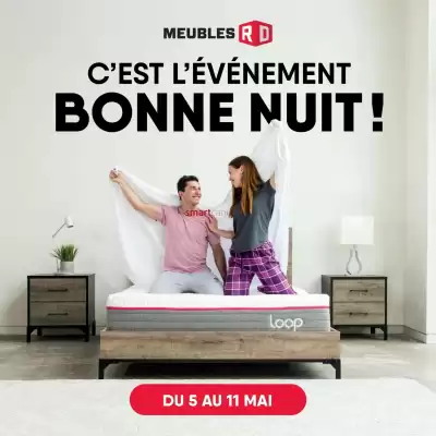 Meubles RD flyer (valid until 11-05)
