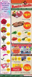 Supermercado Nuestra Familia Weekly Ad week 19 Page 1