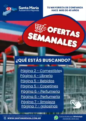 Catálogo Santa Maria (válido hasta 10-05)