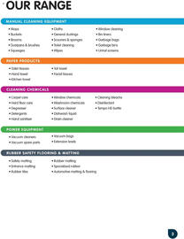 Clark Rubber catalogue Page 3