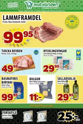 Matvärlden Tensta reklamblad (giltig till och med 11-05)