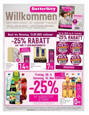 Sutterlüty Flugblatt (gültig bis 14-05)