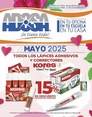 Catálogo Adosa (válido hasta 31-05)