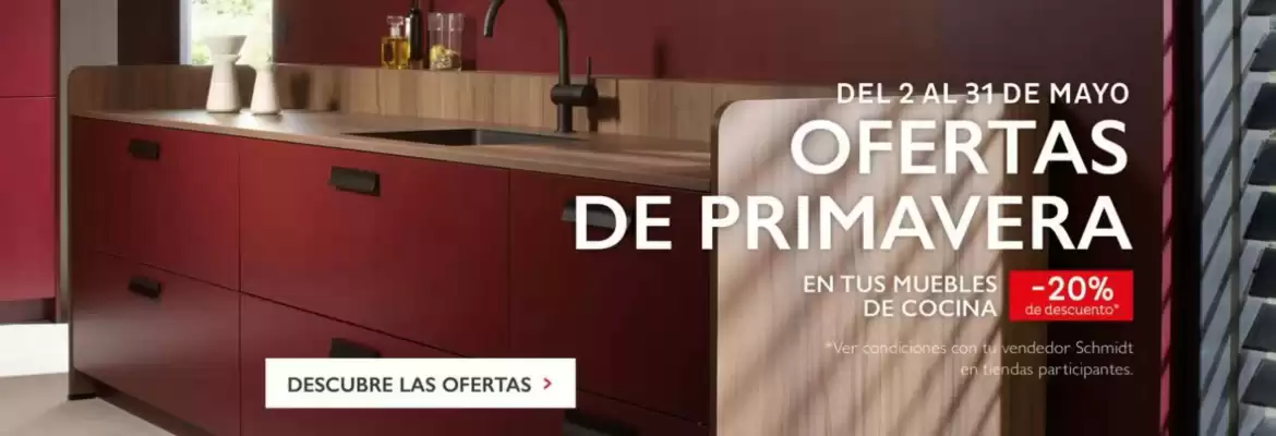 Folleto Schmidt Cocinas (válido hasta el 31-05)