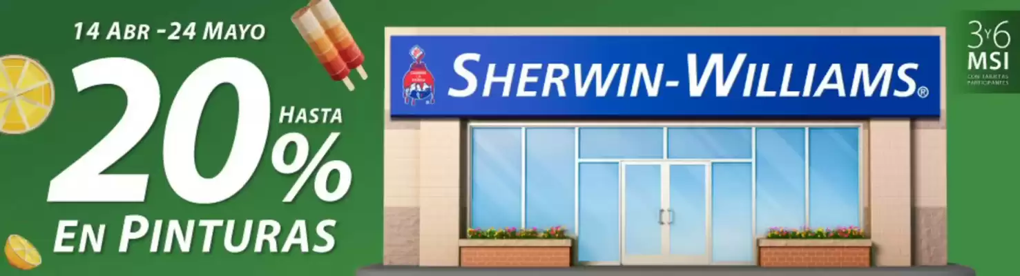 Catálogo Sherwin Williams (válido hasta 24-05)