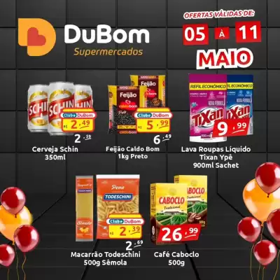 Catálogo Dubom Supermercados (válido até 11-05)