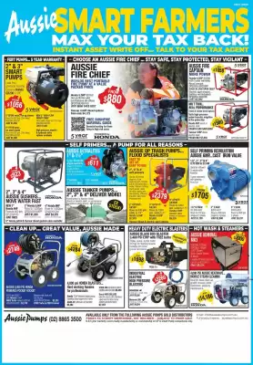 Aussie Pumps catalogue (valid until 31-05)