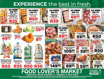 Food Lover's Market catalogue week 19 Page 1