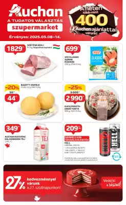 Auchan akciós újság (érvényes eddig: 14-05)