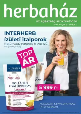 Herbaház akciós újság