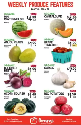 Pomme Natural Market flyer (valid until 12-05)