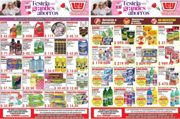 Catálogo Casa Ley (válido hasta 11-05)