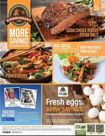 Commissary Weekly Ad Page 1