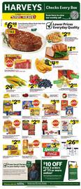 Harveys Supermarkets Weekly Ad week 19 Page 1
