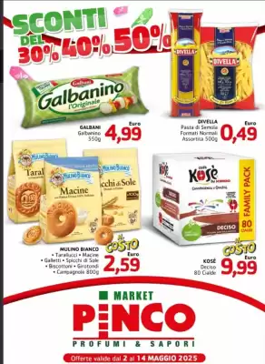 Volantino Market Pinco (valido fino al 14-05)
