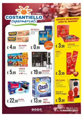 Volantino Costantiello supermercati (valido fino al 13-05)