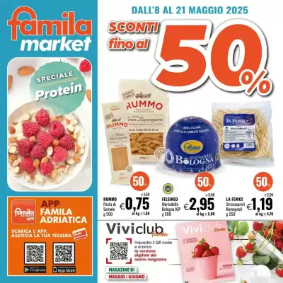 Volantino Famila Market (valido fino al 21-05)