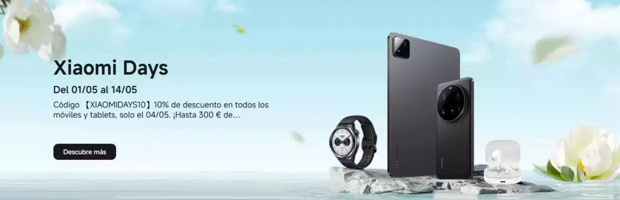 Folleto Xiaomi (válido hasta el 14-05)
