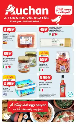 Auchan akciós újság (érvényes eddig: 21-05)
