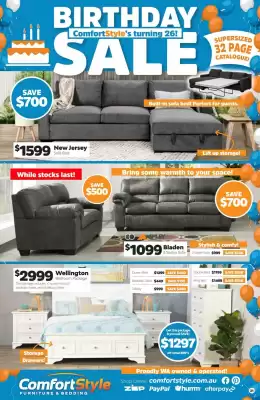 ComfortStyle Furniture & Bedding catalogue (valid until 2-06)