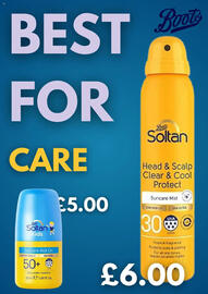 Boots leaflet Page 1