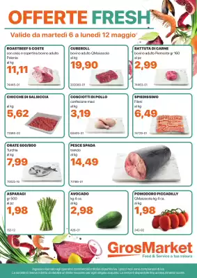 Volantino GrosMarket (valido fino al 12-05)