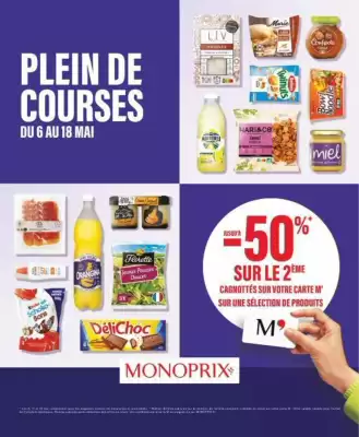 Catalogue Monoprix (valable jusqu'au 18-05)