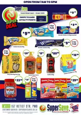 Super Save catalogue (valid until 15-05)
