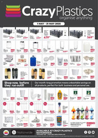 Crazy Plastics catalogue Page 1