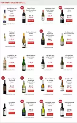 Chambers Cellars catalogue (valid until 13-05)