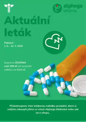 Alphega Lékárna leták (platné do 31-05)