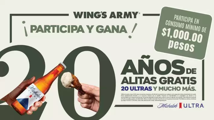 Catálogo Wing's Army (válido hasta 31-05)