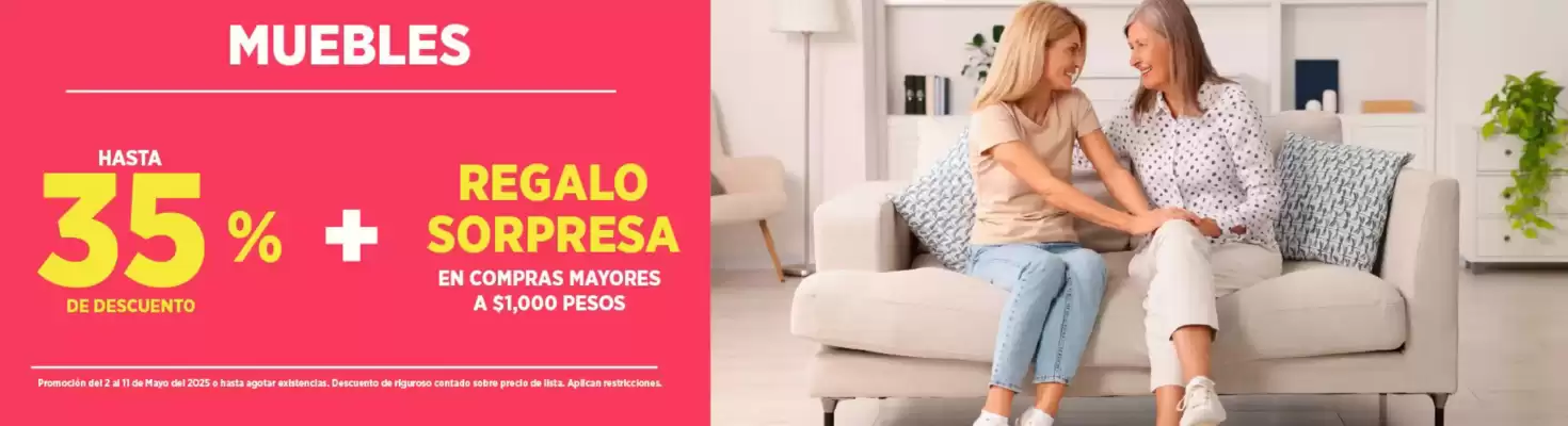 Catálogo Mueblería Villarreal (válido hasta 11-05)