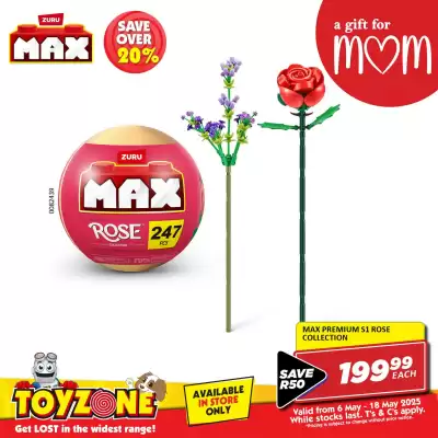 Toy Zone catalogue (valid until 18-05)