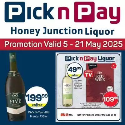 Pick n Pay Liquor catalogue (valid until 21-05)