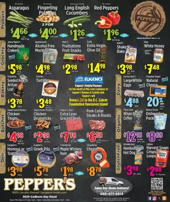 Pepper's Foods flyer (valid until 29-05)