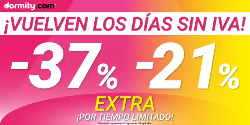 Folleto Dormity (válido hasta el 10-05)