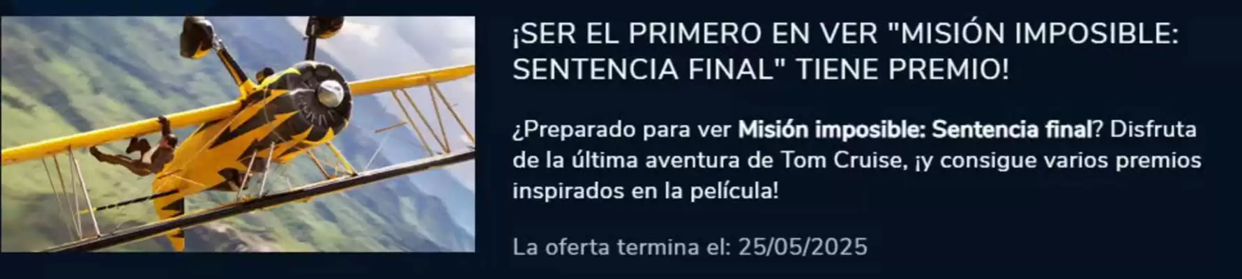 Folleto Cinesa (válido hasta el 25-05)