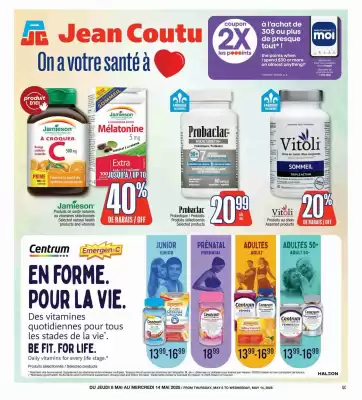 Jean Coutu flyer (valid until 22-05)