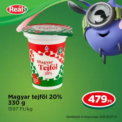 Real akciós újság