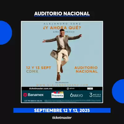 Catálogo Ticketmaster (válido hasta 10-05)