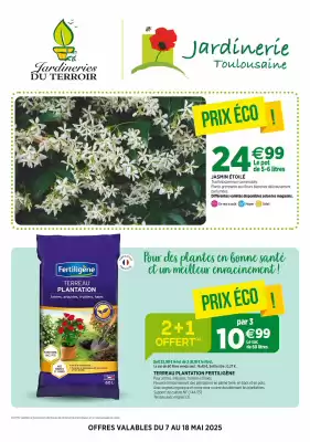 Catalogue Jardineries du terroir (valable jusqu'au 18-05)