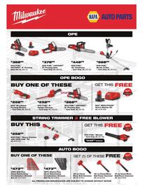 NAPA Auto Parts flyer Page 7