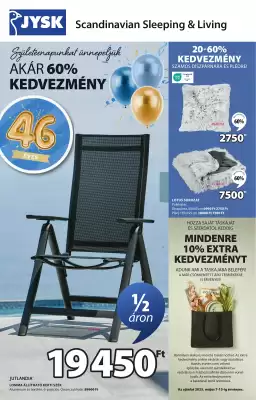JYSK akciós újság (érvényes eddig: 18-05)