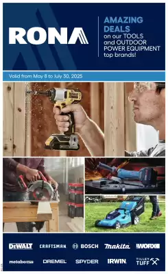 RONA flyer (valid until 31-07)