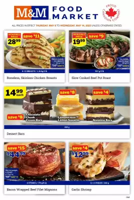 M & M Food Market flyer (valid until 31-07)
