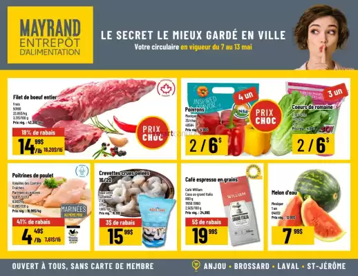 Mayrand flyer (valid until 14-05)